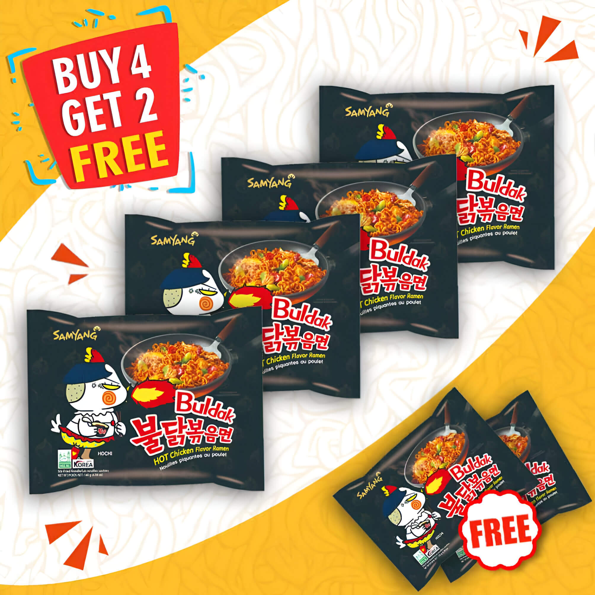 1694519893_1665136057_Samyang-Noodles-Hot-Chicken-Pouch-Buy-4-Get-2-Free (1) (1)